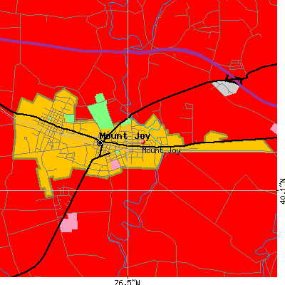 Mount Joy map