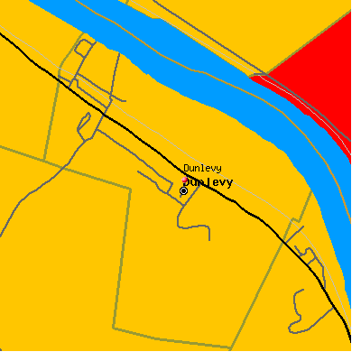 Dunlevy map