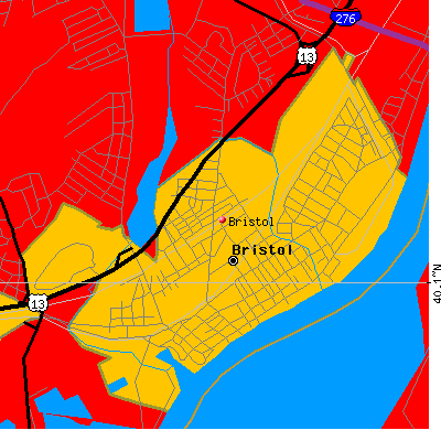 Bristol map