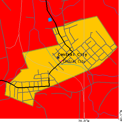 Central City map