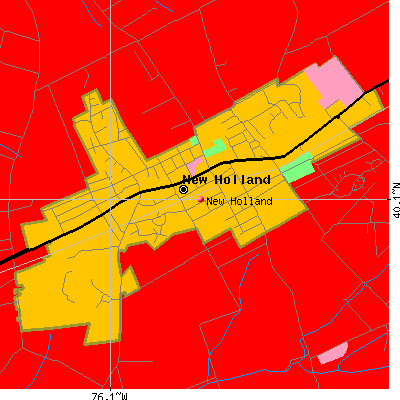 New Holland map