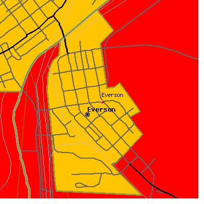 Everson map