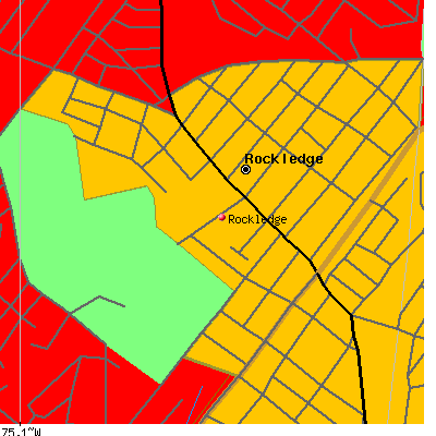 Rockledge map