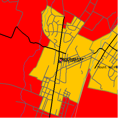 Manchester map