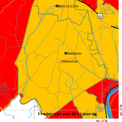 Deemston map