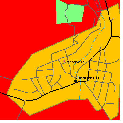 Vanderbilt map