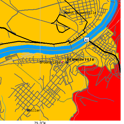 Brownsville map