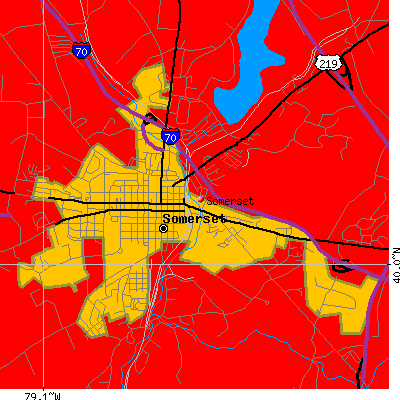 Somerset map