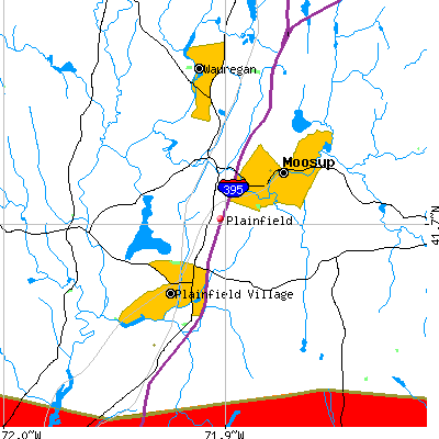 Plainfield map