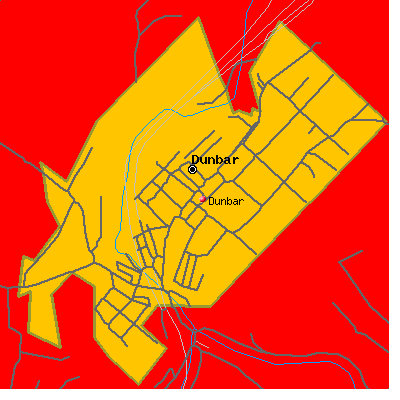 Dunbar map