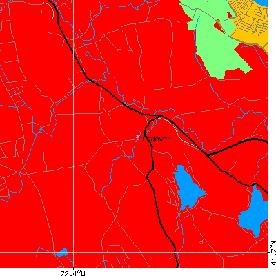 Andover map