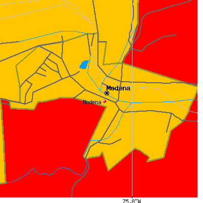 Modena map