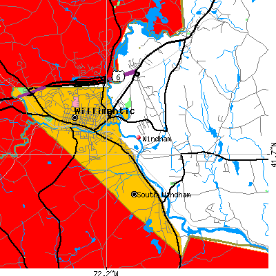 Windham map