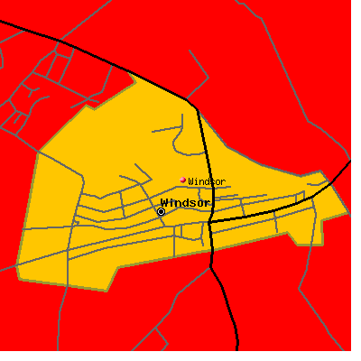 Windsor map