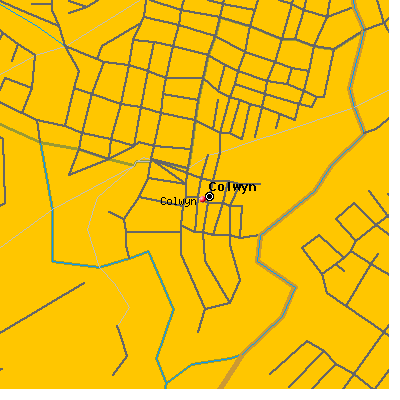 Colwyn map