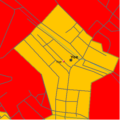 Yoe map