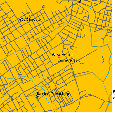 Sharon Hill map