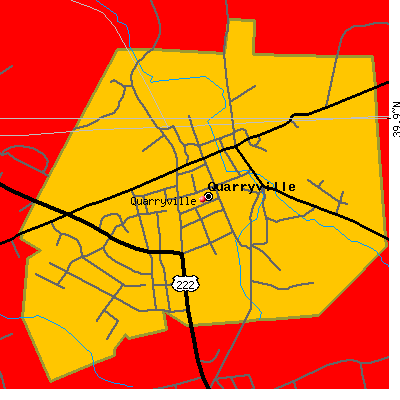 Quarryville map