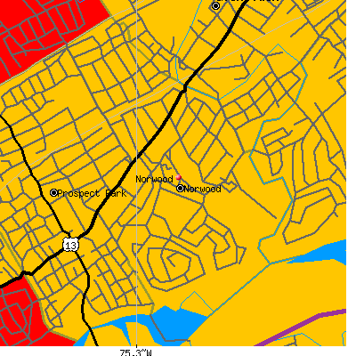 Norwood map