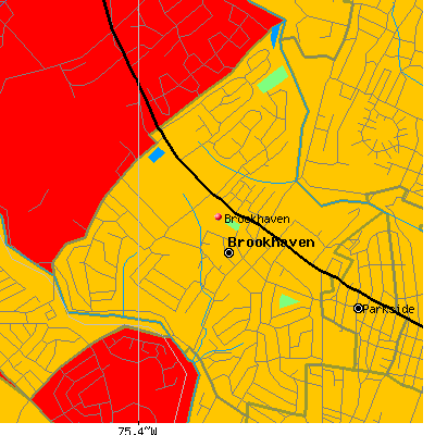 Brookhaven map