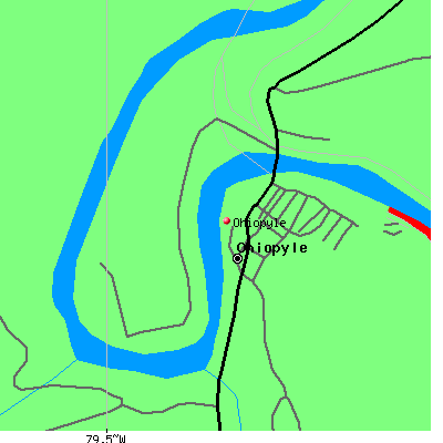 Ohiopyle map