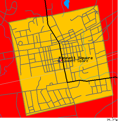 Kennett Square map