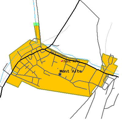 Mont Alto map