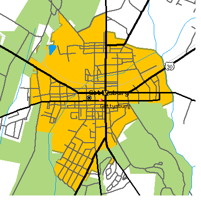Gettysburg map