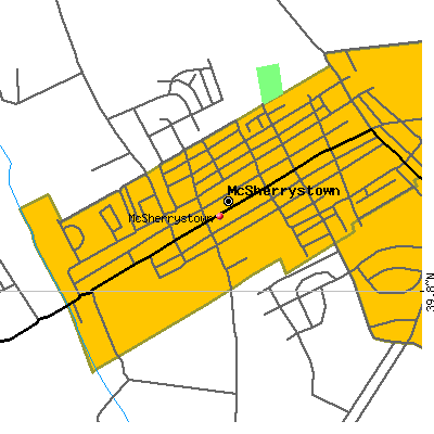 McSherrystown map