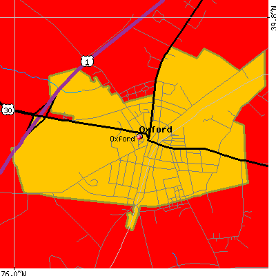 Oxford map