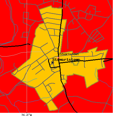 Stewartstown map