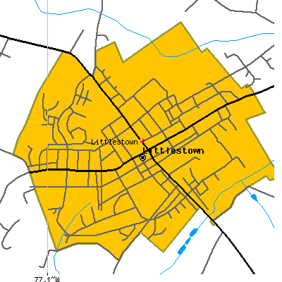 Littlestown map