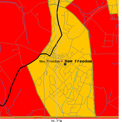 New Freedom map