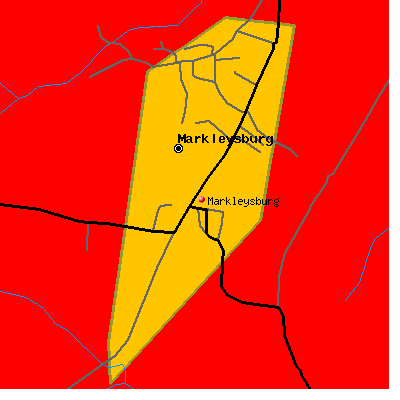 Markleysburg map