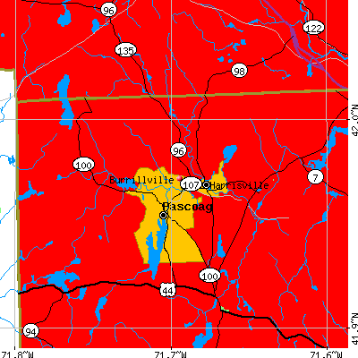 Burrillville map