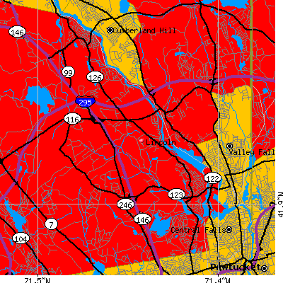 Lincoln map