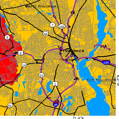 Providence map