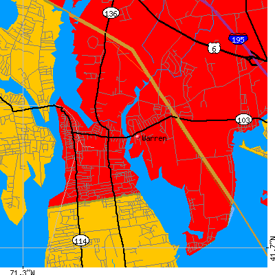 Warren map