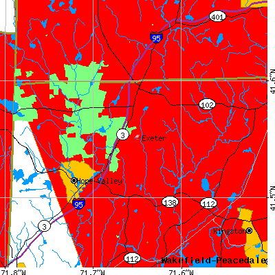 Exeter map