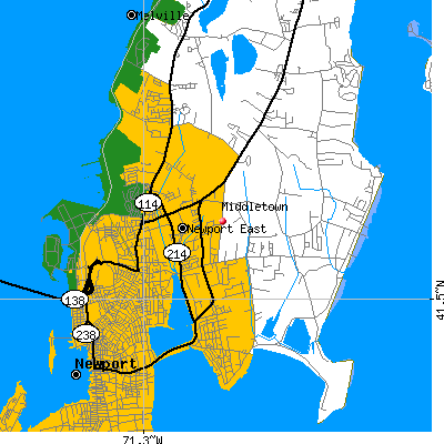 Middletown map