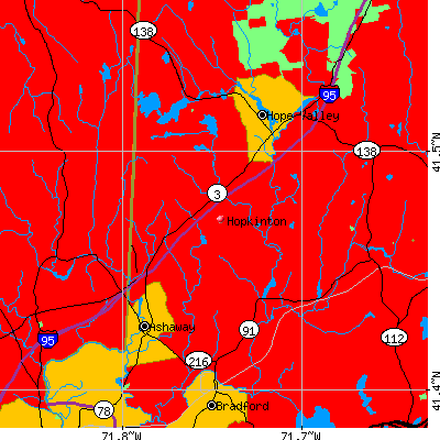 Hopkinton map
