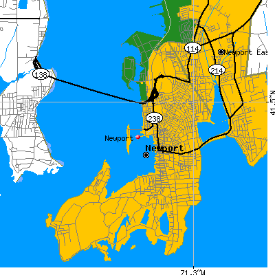 Newport map