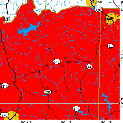 Highland map