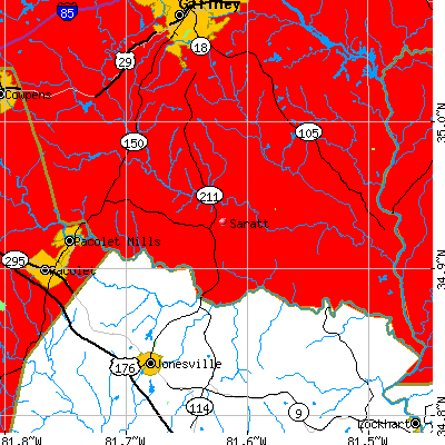 Saratt map