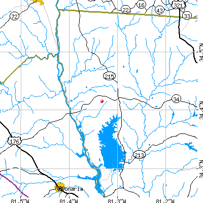 Monticello-Salem map