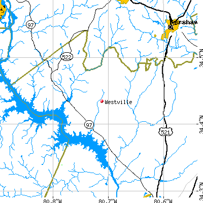 Westville map
