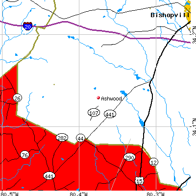 Ashwood map