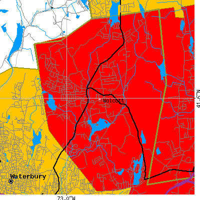 Wolcott map