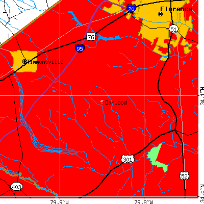 Danwood map