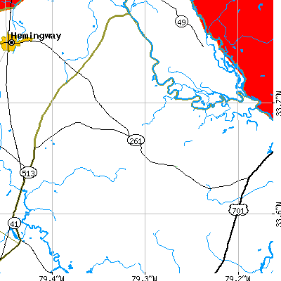 Pleasant Hill-Folly Grove map